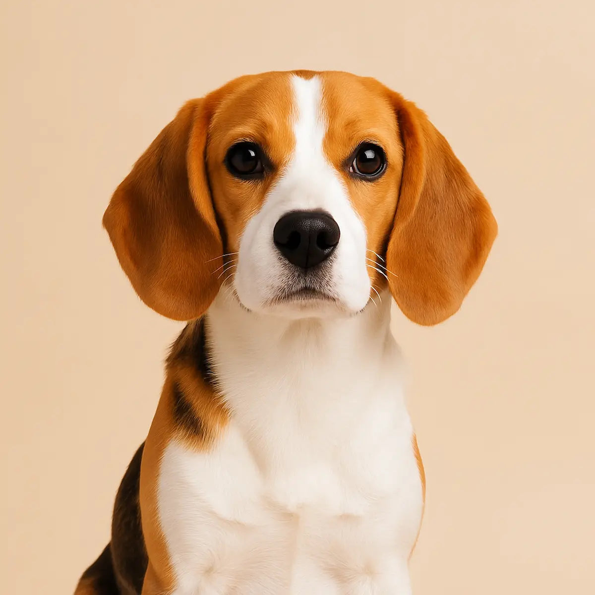 Friendly dog for dog supplies collection