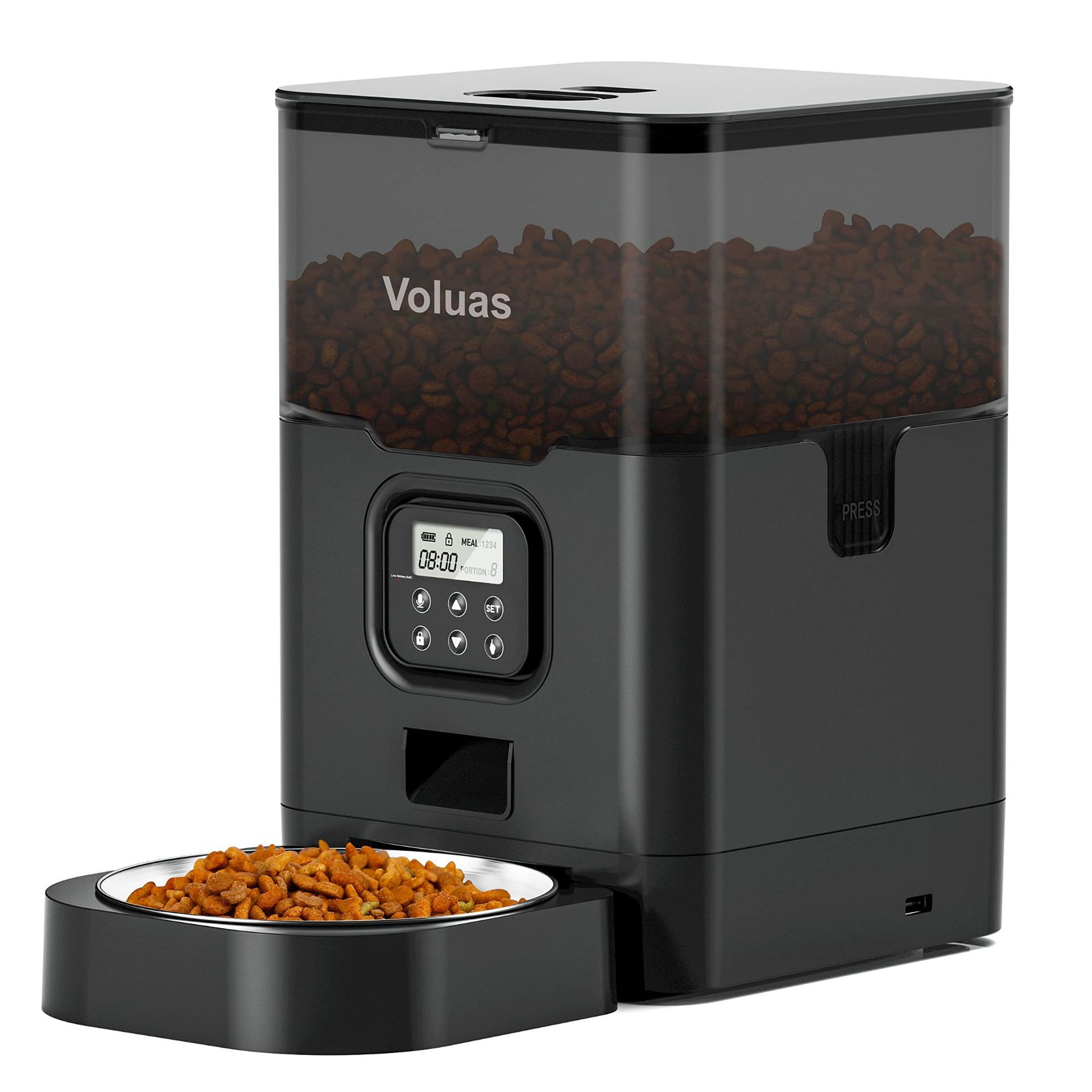 Intelligent Automatic Double Meal Pet Feeder