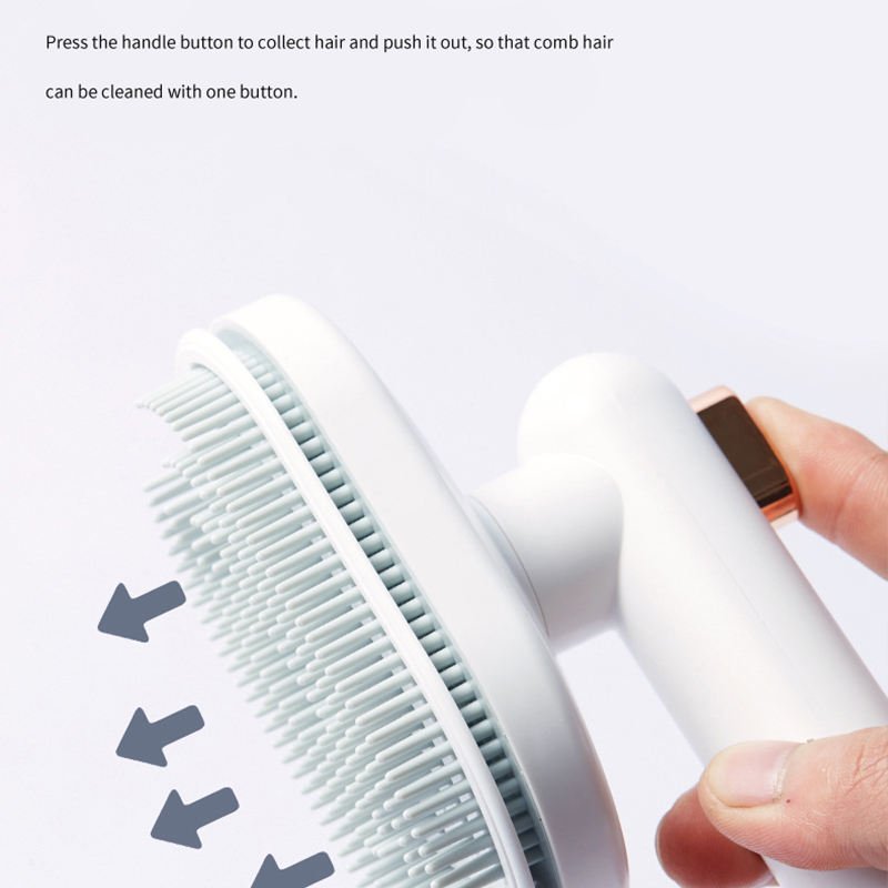 Self - Cleaning Pet Hair Removal Comb - Solosh