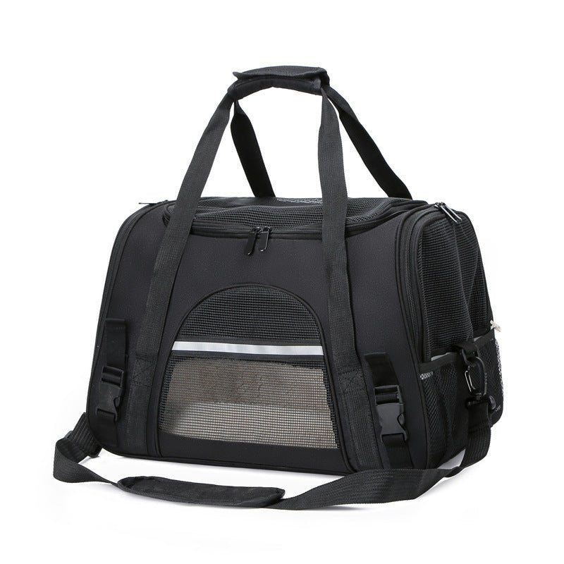 Portable Crossbody Pet Carrier for Outdoor Travel - Solosh