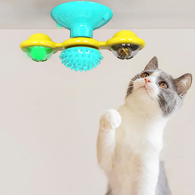 Cat Rotating Windmill Toy