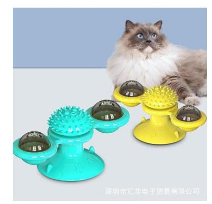 Cat Rotating Windmill Toy