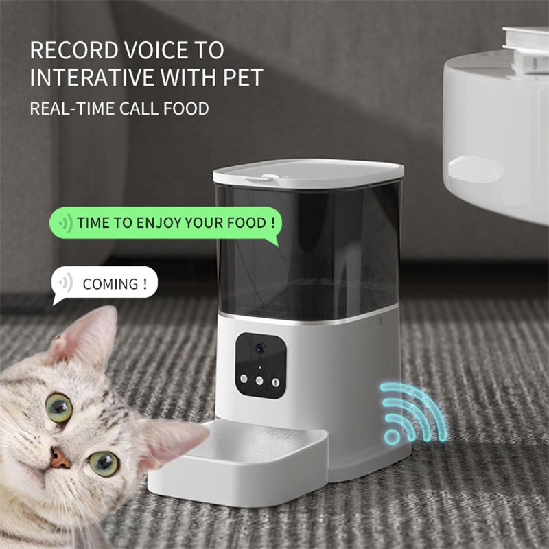 Smart WiFi Automatic Pet Feeder - Solosh