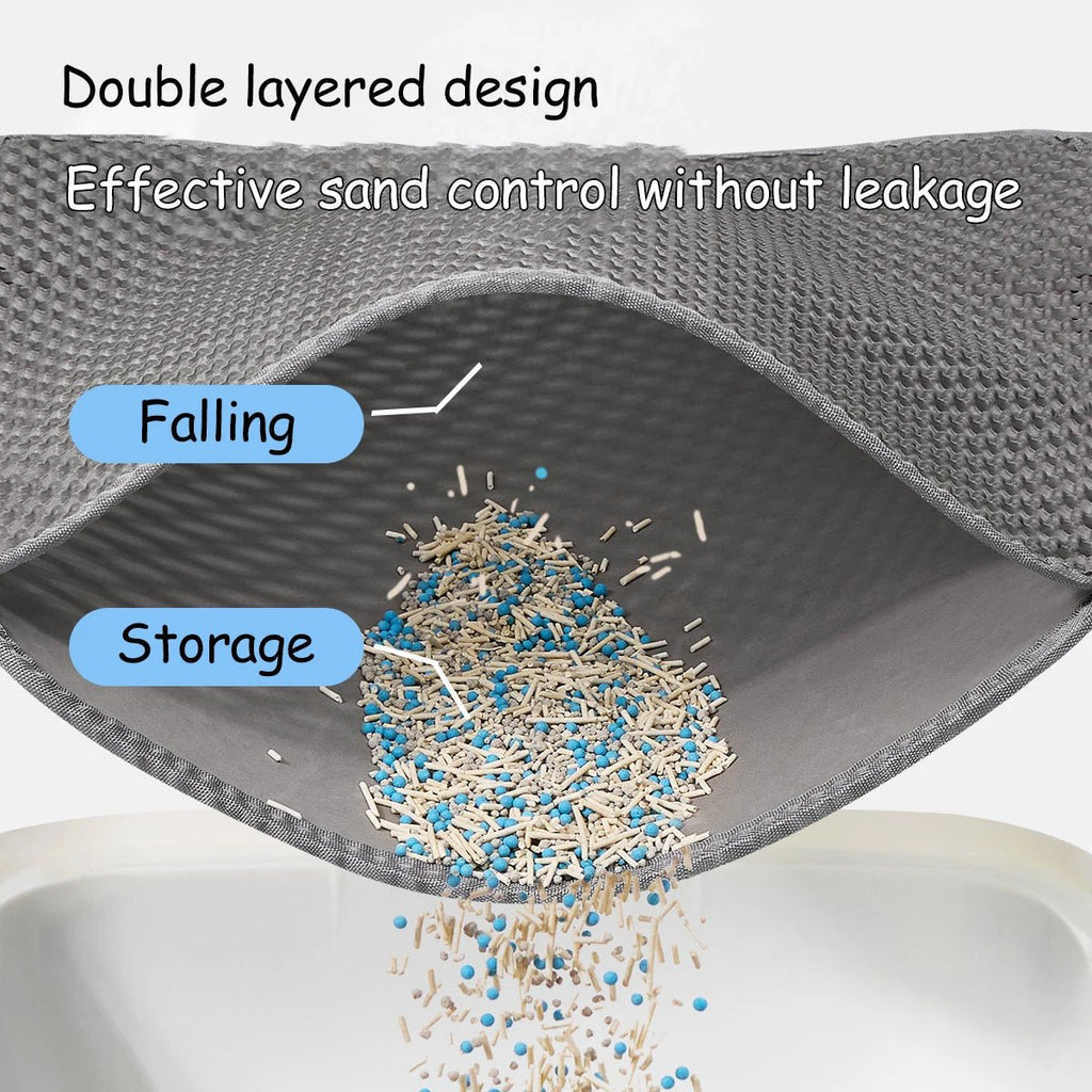 Double Layer Anti - Tracking Cat Mat - Solosh