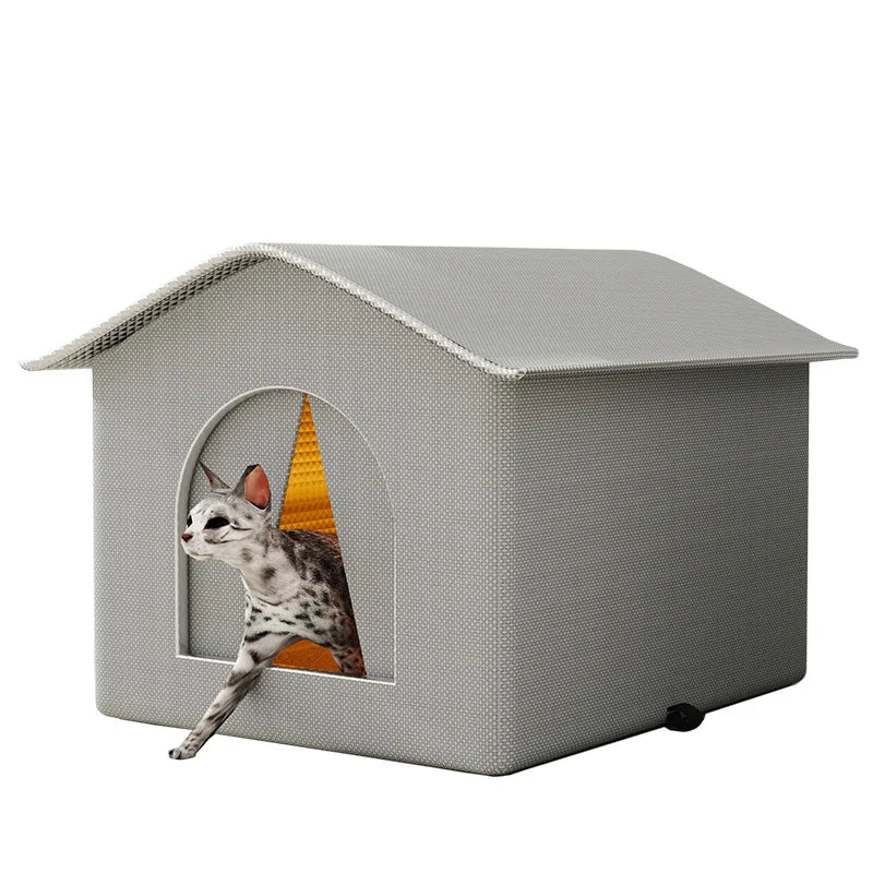 Waterproof Outdoor Cat & Dog House Bed - Solosh