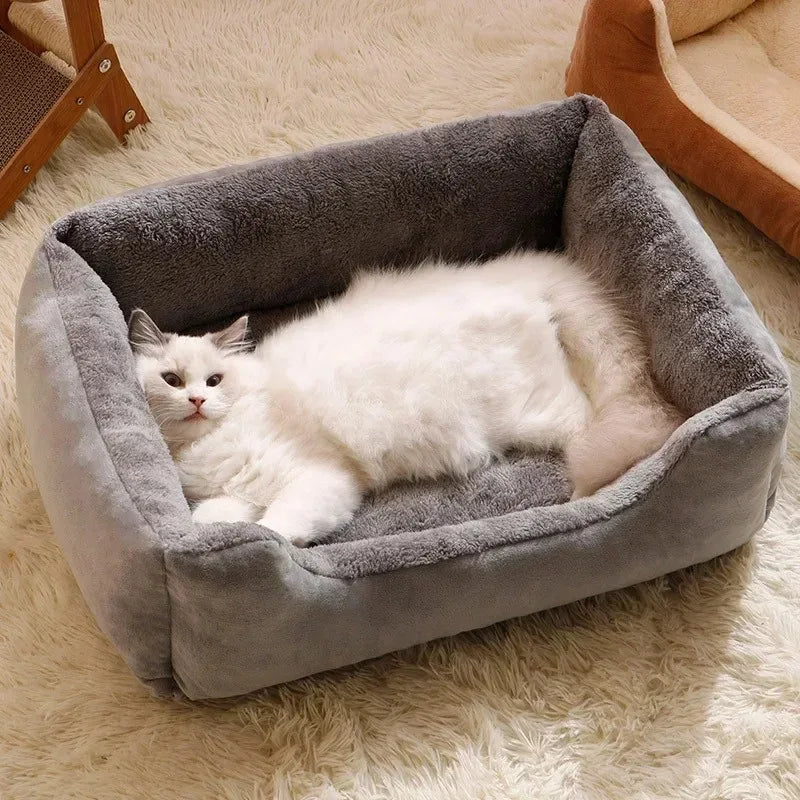 Soft Cozy Bed for Cats & Small Dogs