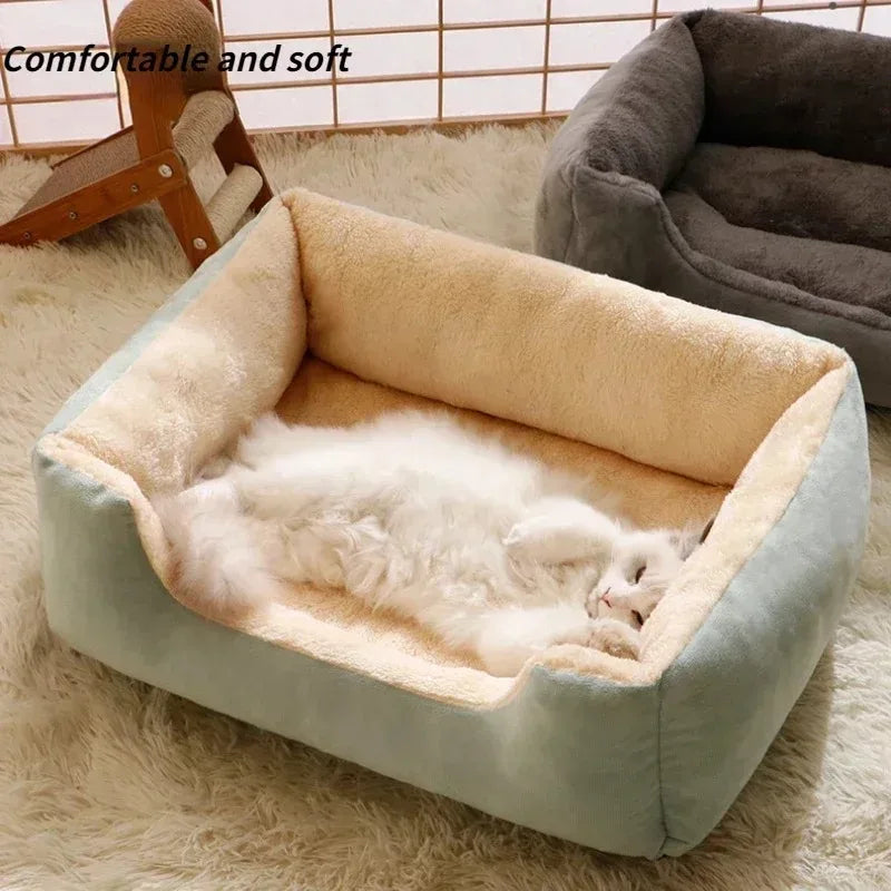 Soft Cozy Bed for Cats & Small Dogs