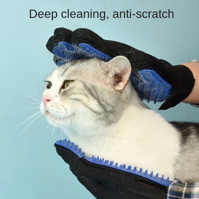 Silicone Pet Grooming Gloves - Solosh