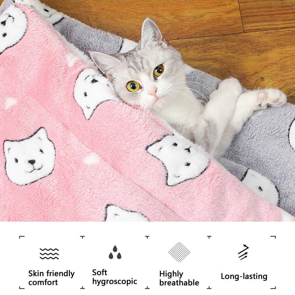 Soft Double-Sided Pet Bed Cushion