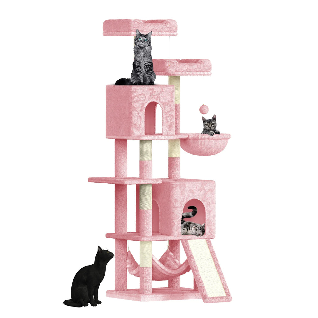 Large Multi - Level Cat Tree with Perch - Solosh