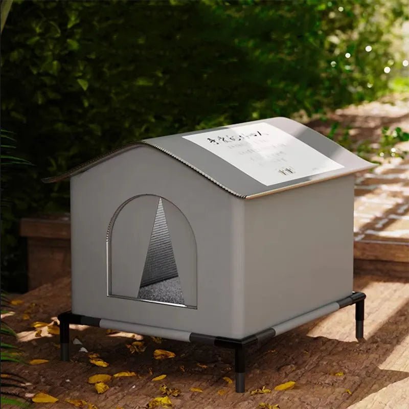 Waterproof Outdoor Cat & Dog House Bed - Solosh