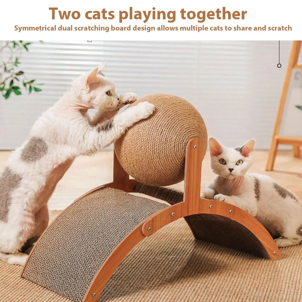 Interactive Cat Scratching Ball Toy - Solosh