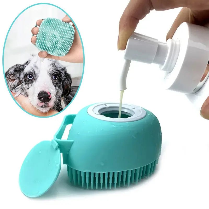 Soft Silicone Dog Bath Brush - Solosh
