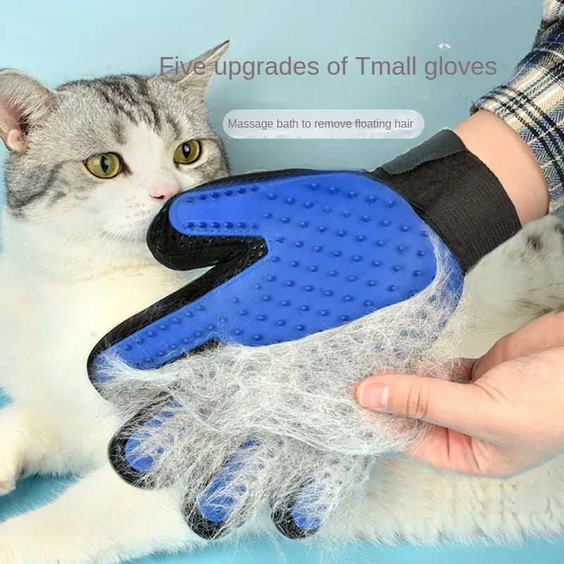 Silicone Pet Grooming Gloves - Solosh