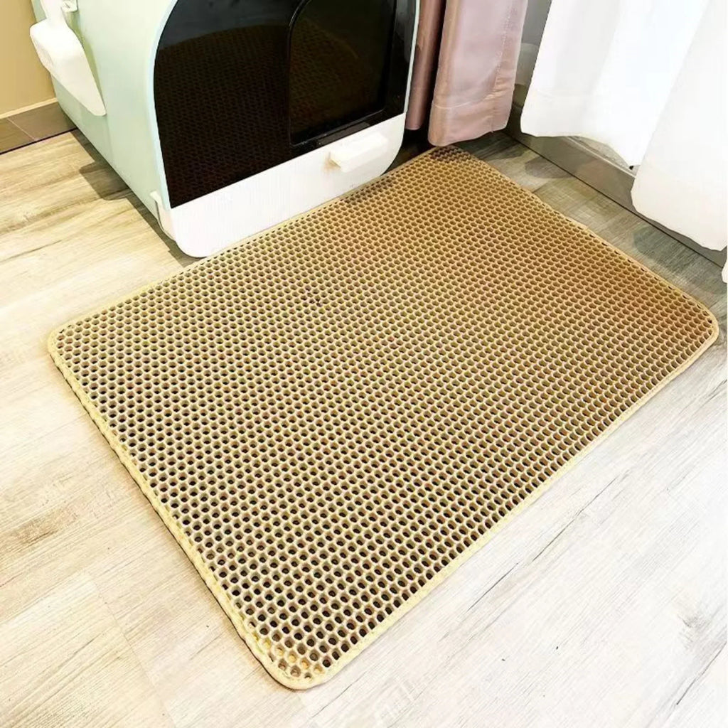 Non - Slip Waterproof Cat Litter Trap Mat - Solosh