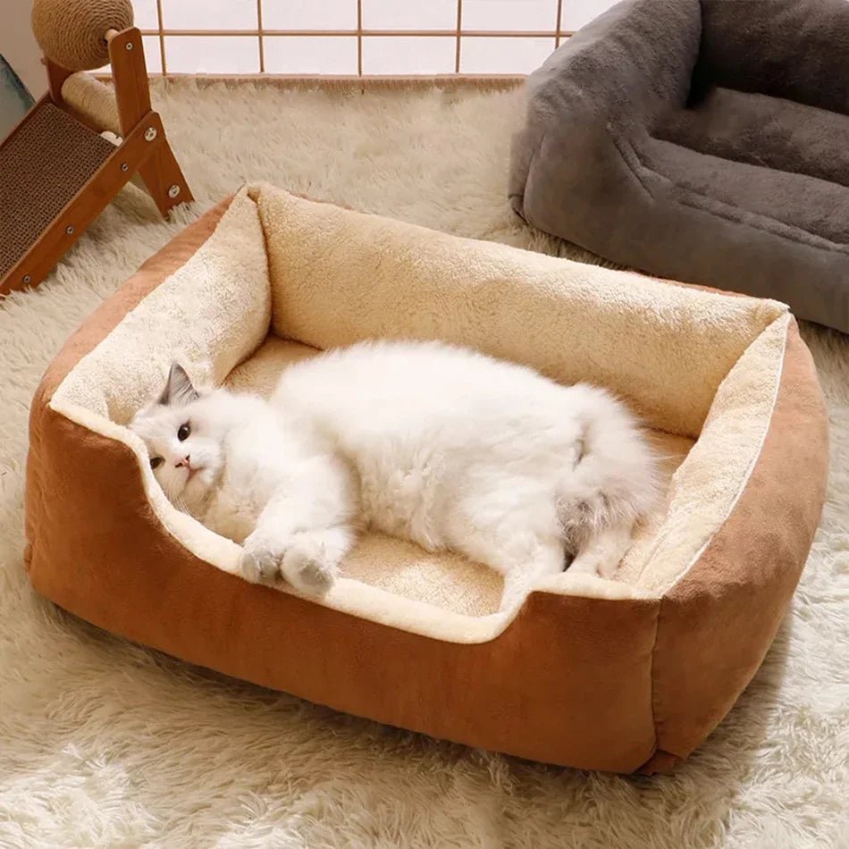 Soft Cozy Bed for Cats & Small Dogs - Solosh