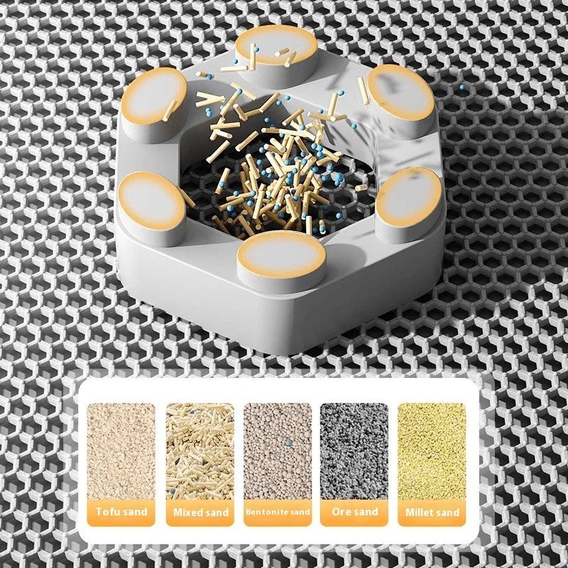 Non - Slip Waterproof Cat Litter Trap Mat - Solosh