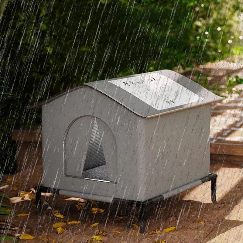 Waterproof Outdoor Cat & Dog House Bed - Solosh