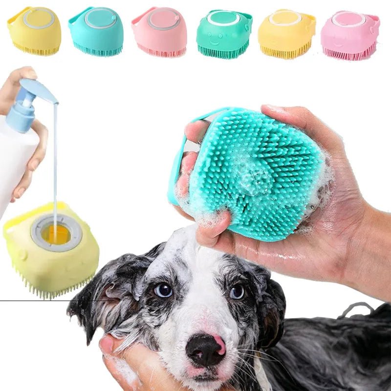 Soft Silicone Dog Bath Brush - Solosh