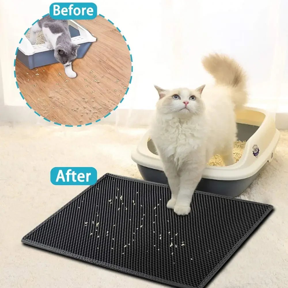 Waterproof Double Layer Cat Litter Mat - Solosh