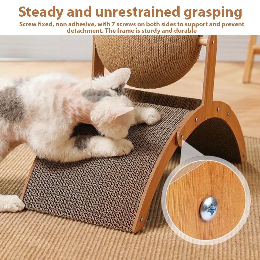 Interactive Cat Scratching Ball Toy - Solosh