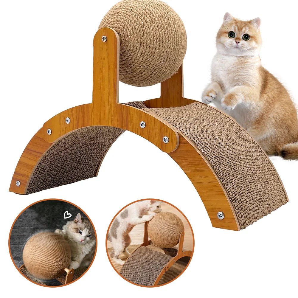 Interactive Cat Scratching Ball Toy - Solosh