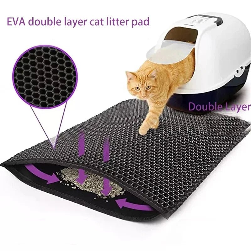 Waterproof Double Layer Cat Litter Mat - Solosh
