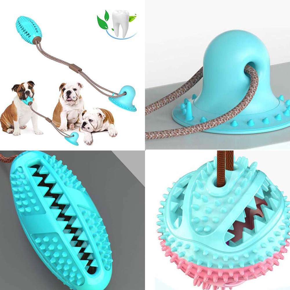 Dog Tooth Cleaning Chew Tug Toy - Solosh