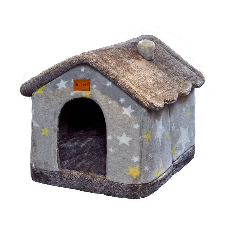 Warm Enclosed Dog & Cat Bed - Solosh