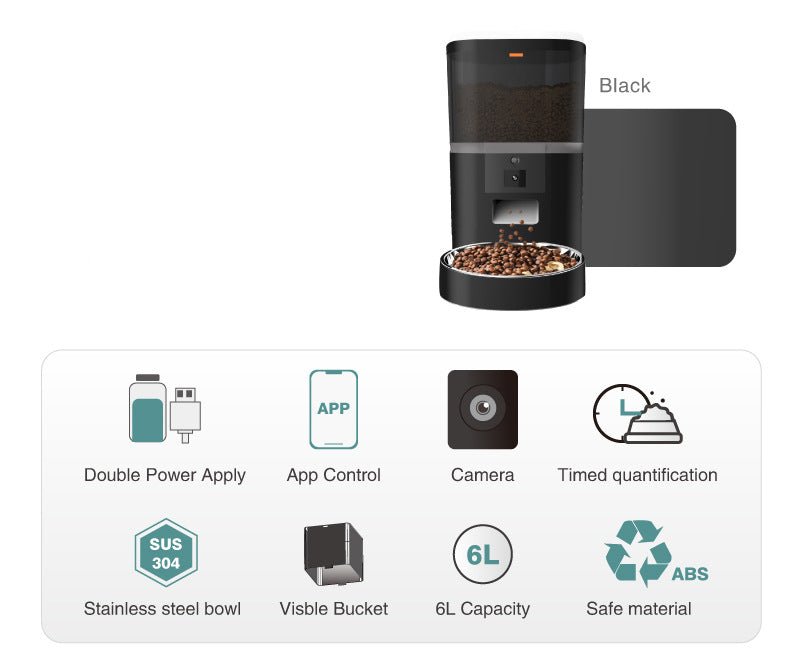 Automatic Pet Feeder with Video - Solosh