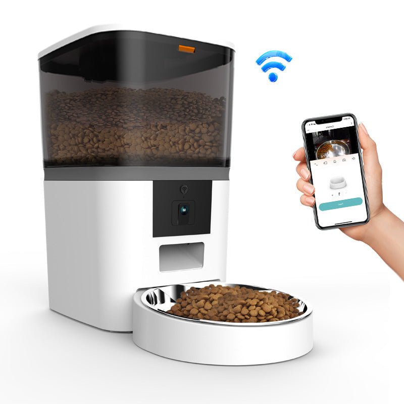 Automatic Pet Feeder with Video - Solosh